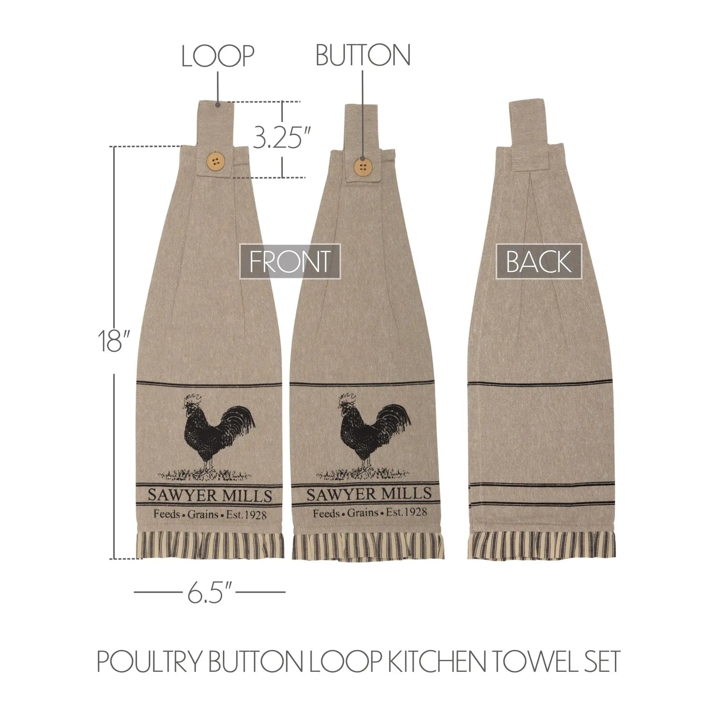 SAWYER MILL TEA TOWEL